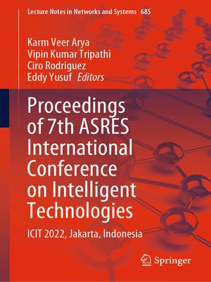 cover image of Proceedings of 7th ASRES International Conference on Intelligent Technologies